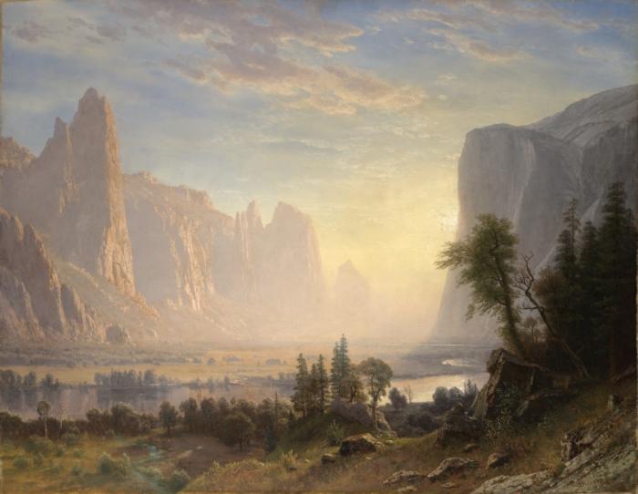 Albert Bierstadt Valley of the Yosemite oil painting picture